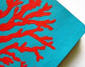 Red Coral Pocket Moleskine Notebook