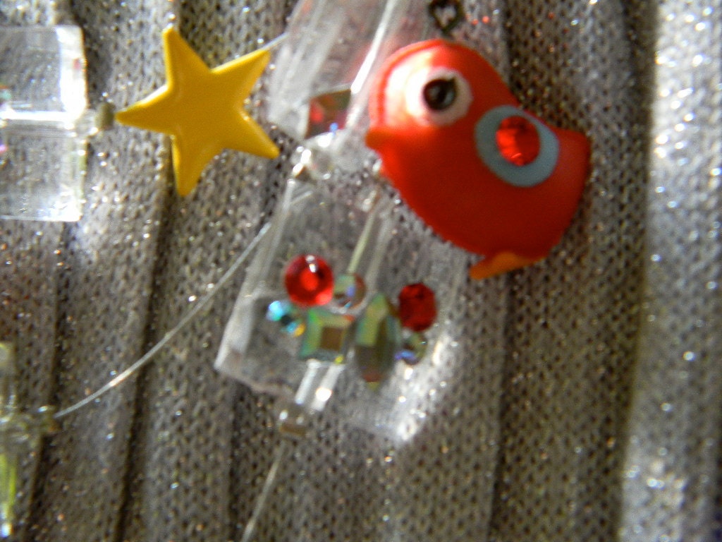 SALE Dot Starlight Sweet Lolita Necklace & Matching Earrings