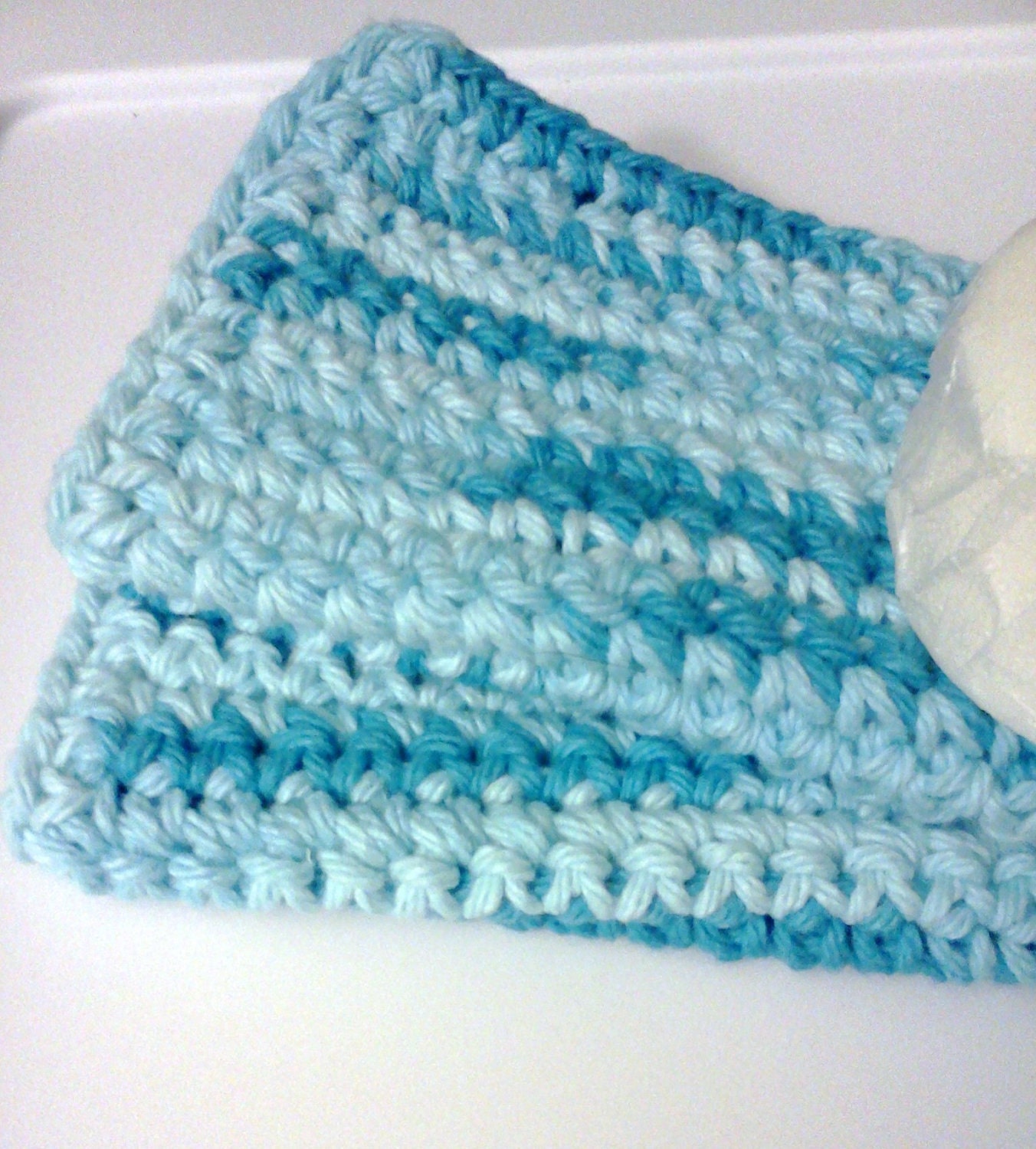 Dish/Facial Cloths.....set of 2 in Turquoise.....