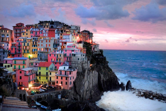 Special order for Joel--Cinque Terre, Italy, 24x36"