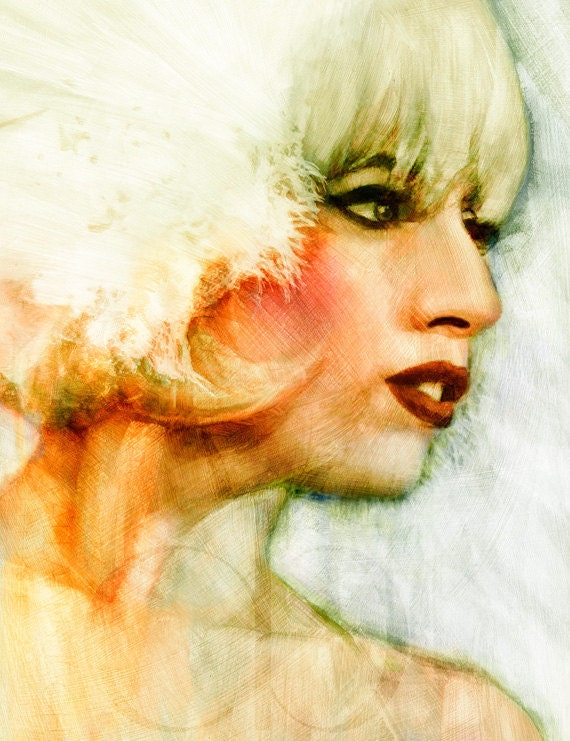Lady Gaga - Limited Edition Print 11 x 17