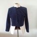 vintage laura ashley jacket / nautical jacket / 1980s