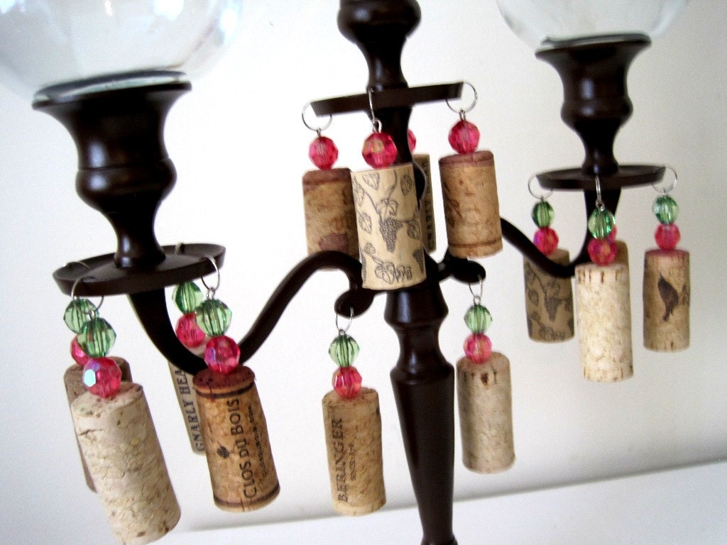 Tuscan Vino Candelabras MADE TO ORDER