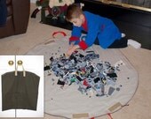 Neat 'n Tidy Playmat Bag (Olive)... NO DRAWSTRING CONCERNS