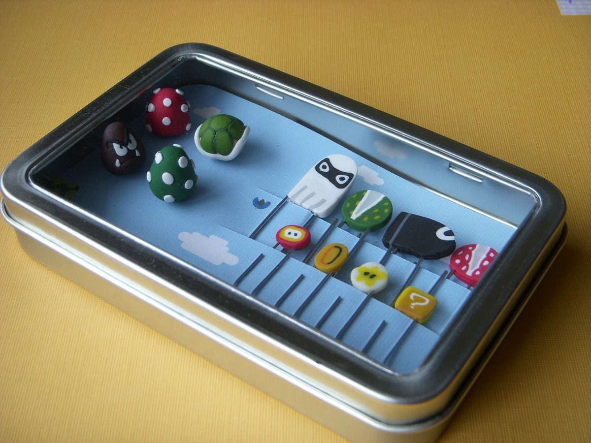Super Mario Bros desk set