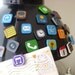 Set of iPhone magnets
