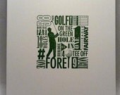 Golf Stationery
