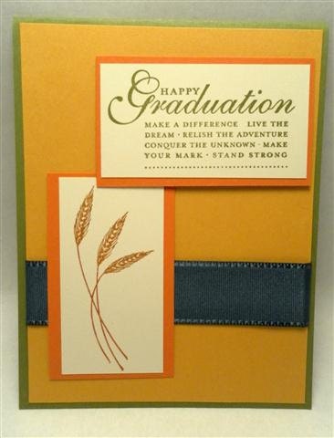 Masculine Graduation Card