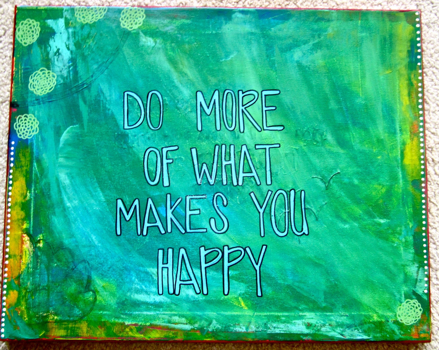 16x20 Happiness Painting