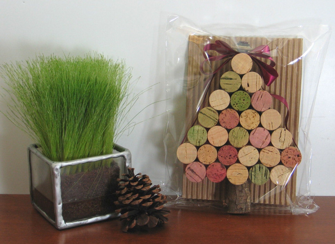 Wine Cork Christmas Tree (Petite)