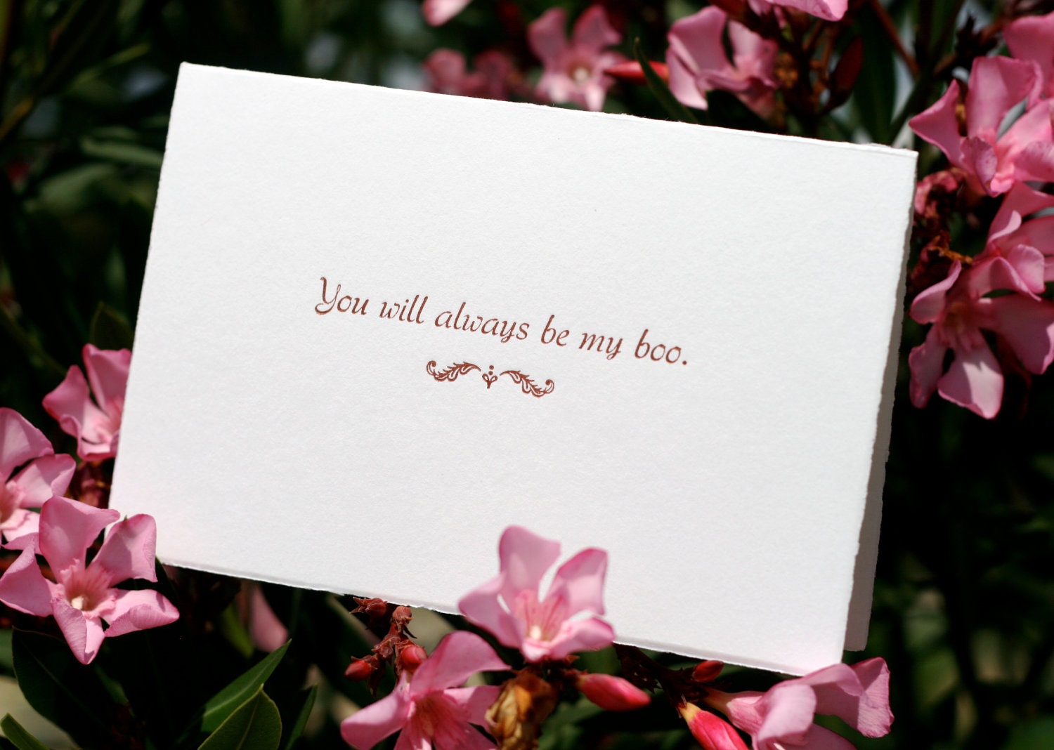 You Will Always Be My Boo - Handmade Card