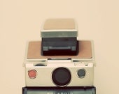 gift under 50 sx-70 camera photograph 8x8 retro home decor modern fine art camera photography polaroid wall art pink orange