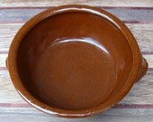Ceramic Deep Sienna Speckle Oven Baker