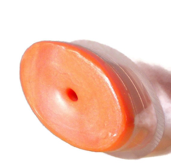 PEACH Natural Lip Tint, Vegan, ALL NATURAL Moisturizing Lip Shimmer with Organic Shea Butter - On Sale