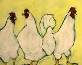 Chickens just Happy to be Here