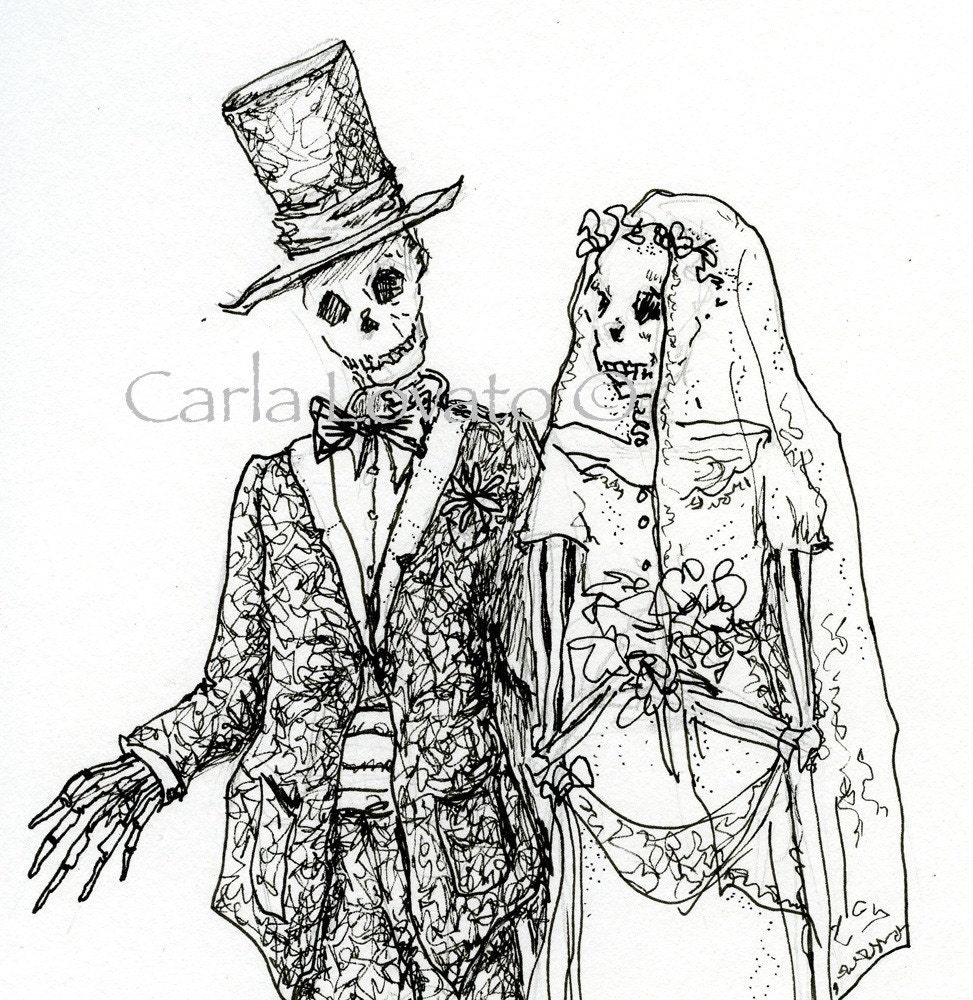 Skeleton Wedding