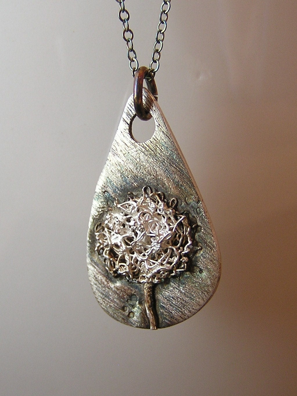 Fine Silver Hydrangea