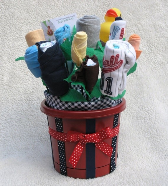 Boy Baby Large Clothing Bouquet Baseball