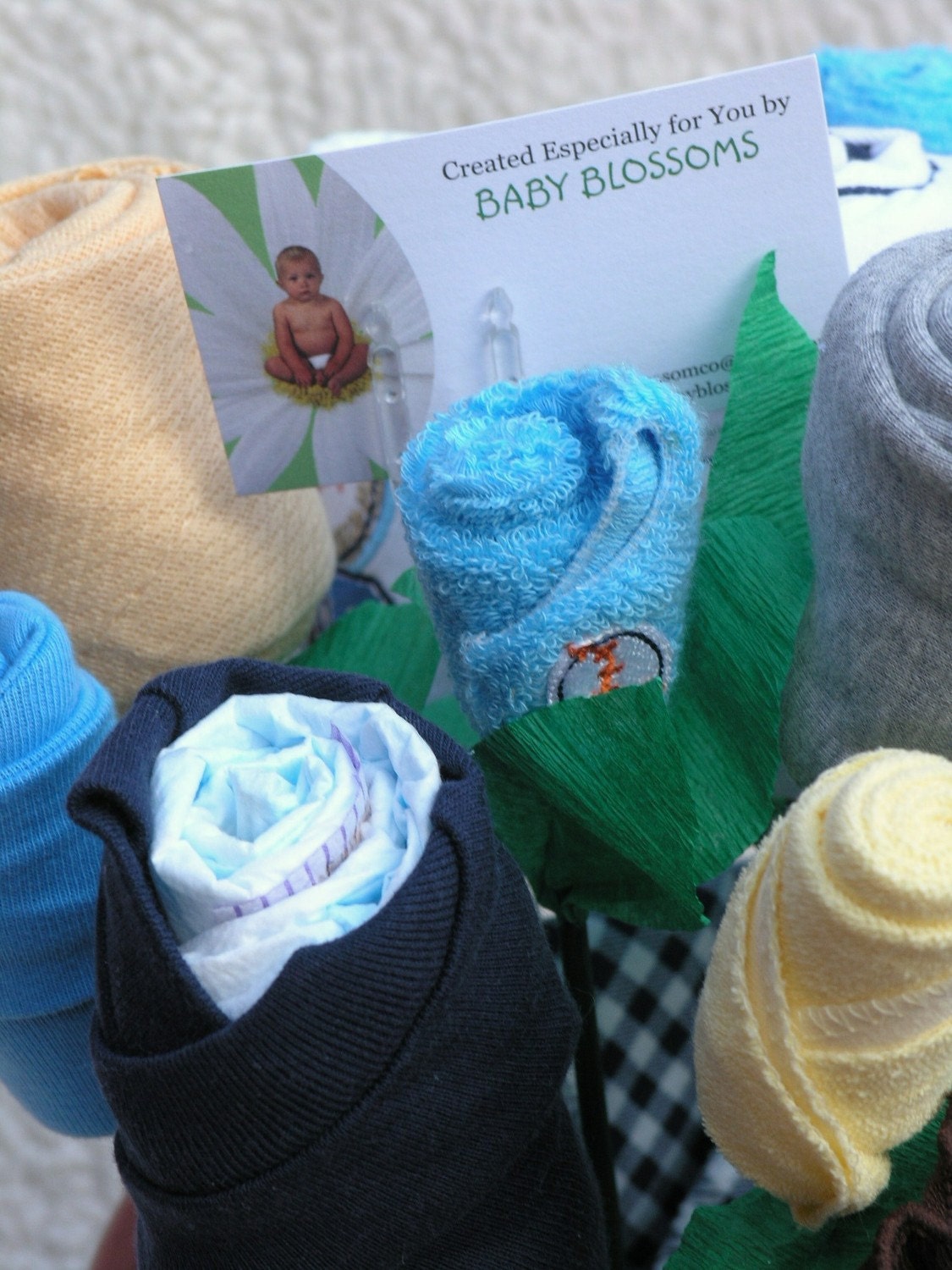 Boy Baby Large Clothing Bouquet Baseball