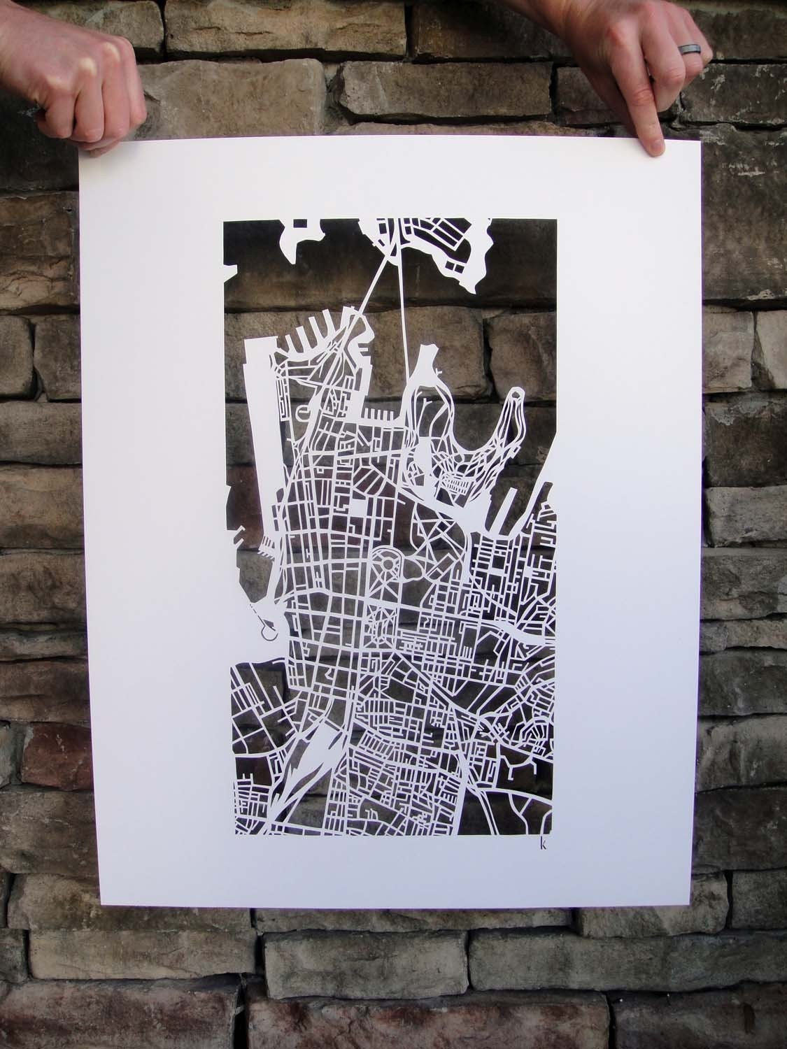 sydney mapcut