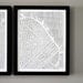 san francisco DIPTYCH ART PRINT