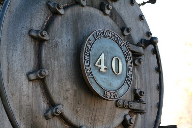 Train Photograph - The Steam Train- 8x10 Photograph - Train Photography - Western Art