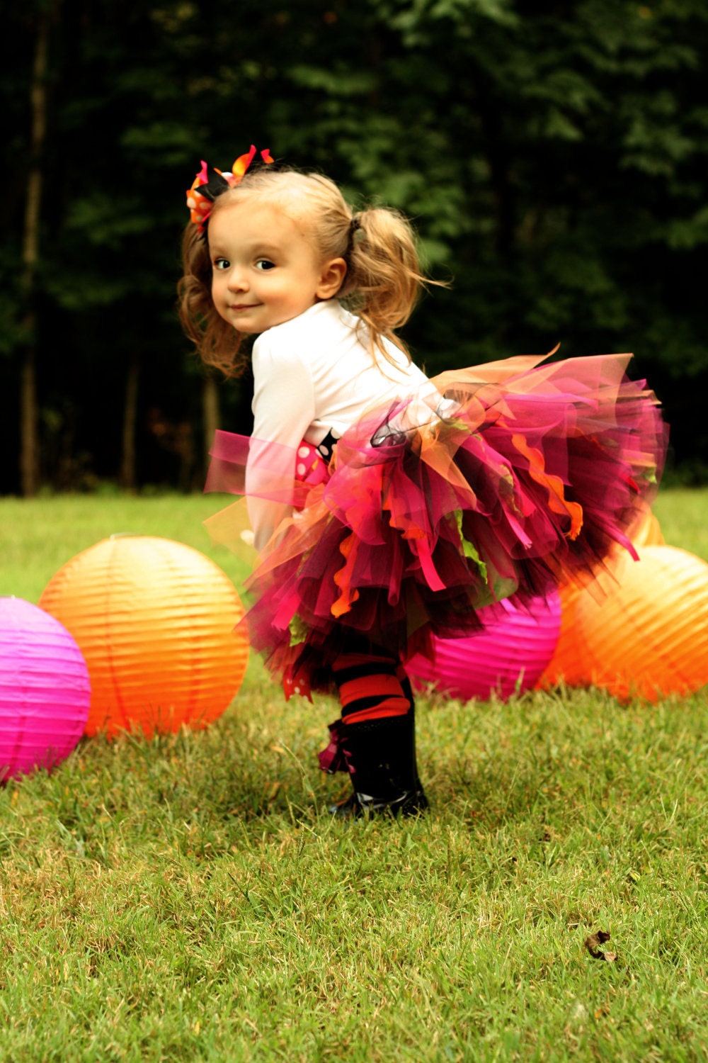 Ready 2 Ship- Special Price- So Ghoul Halloween Tutu- SZ 2T-3T