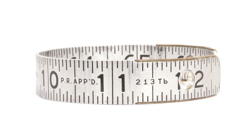 Handmade Vintage Lufkin Ruler Bangle