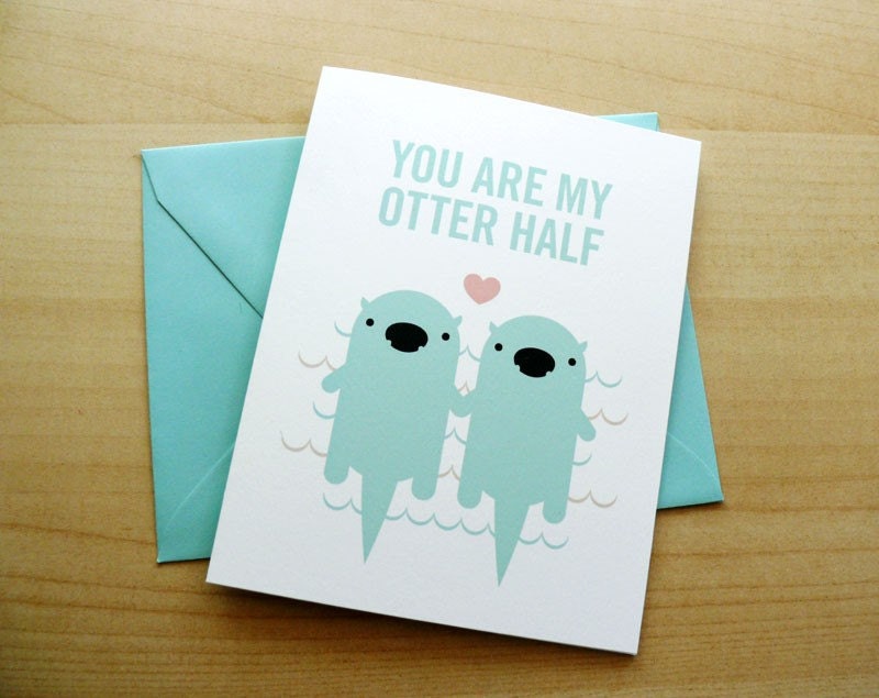 Otter Half Card