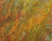 Autumn Rain, Fine Art Giclee Print, 9x12 image in 12x16 mat