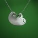 Happy Sloth Necklace