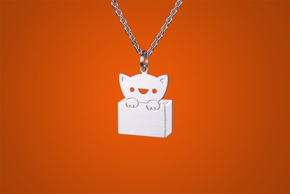 Cat-in-the-box Necklace