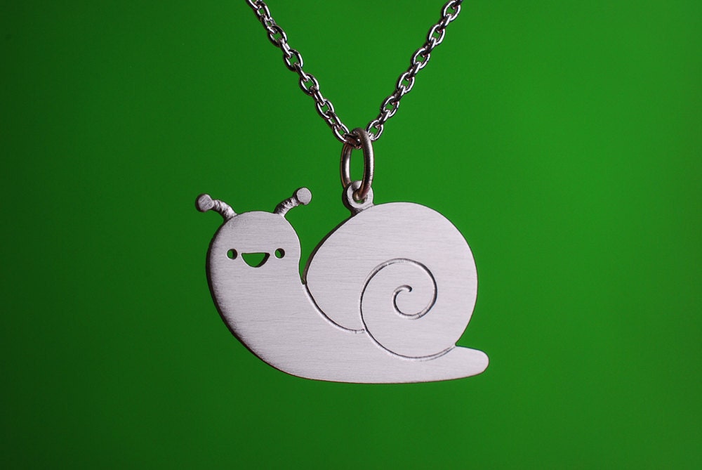 Happy Snail Necklace