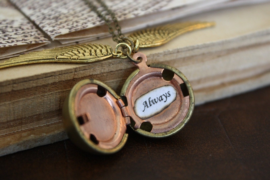 Harry Potter Golden Snitch Necklace - Always - You Choose the Snitch