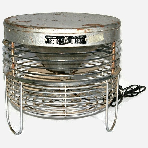Industrial Modern Multi-Function Eskimo No-Draft Fan and/or Table