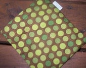 Reusable sandwich bag - Olive dots  -  " " " ON SALE " " "