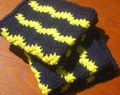Instant Download PDF CROCHET PATTERN, Splash Ripple Dishcloth Washcloth Facial Towel Cleaning Rag Digital Pattern