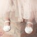Sweet Sophistication Flower Girl Dress, shown in Peach, Size Medium