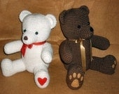 Crochet Teddy Bears - PDF Pattern
