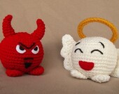 Angel and Devil Chubbies -  Crochet Pattern