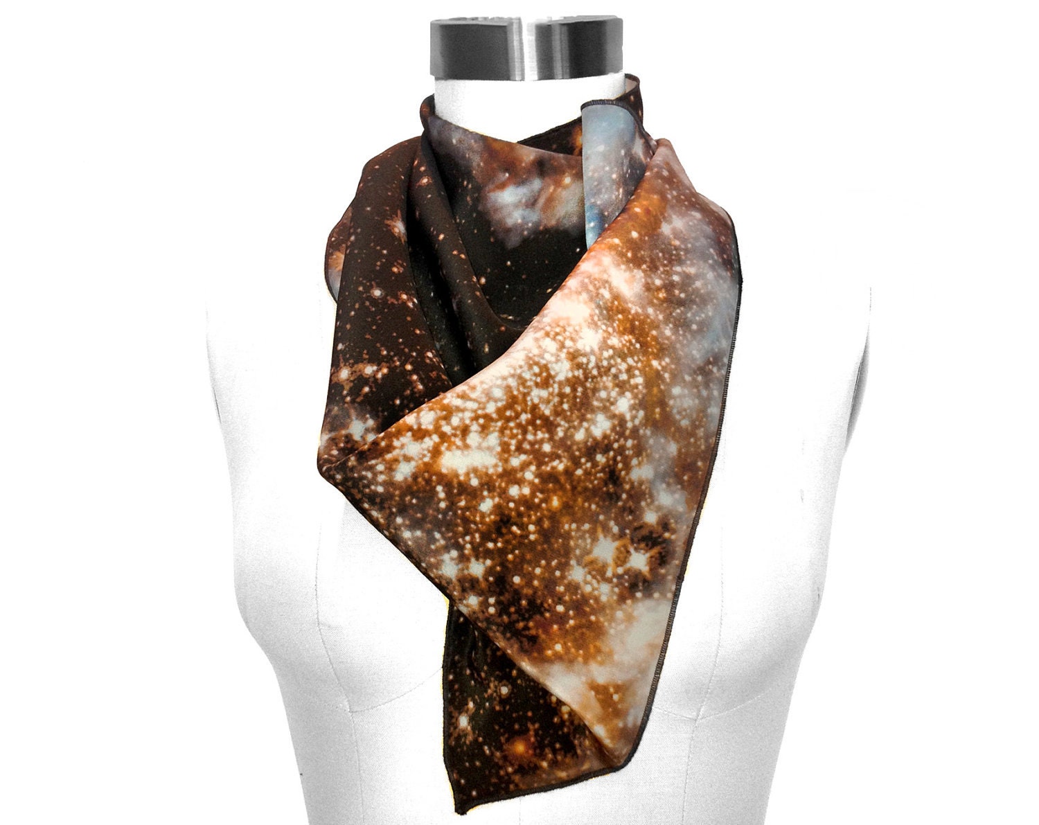 Cosmic Silk Handkerchief
