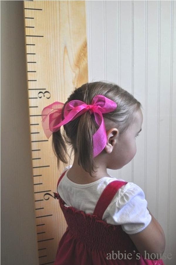 RULER GROWTH CHART Vinyl Decal