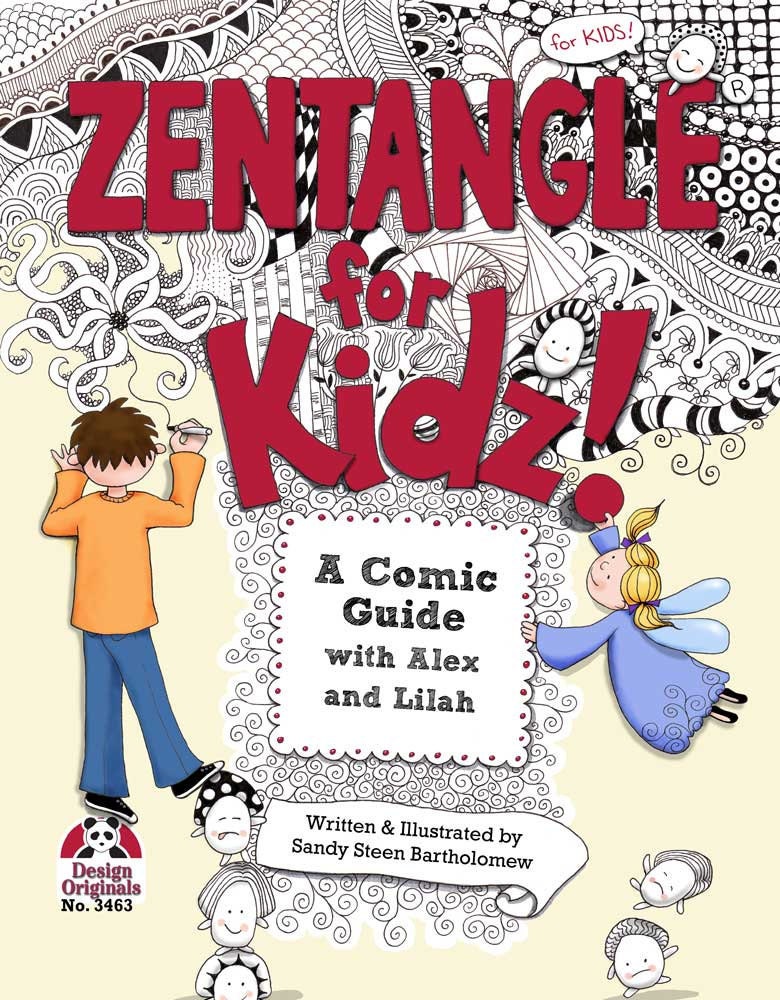 Zentangle for Kidz - A Comic Guide with Alex and Lilah SIGNED