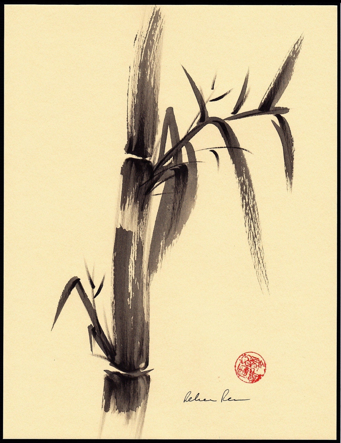 Chinese Sumi Painting