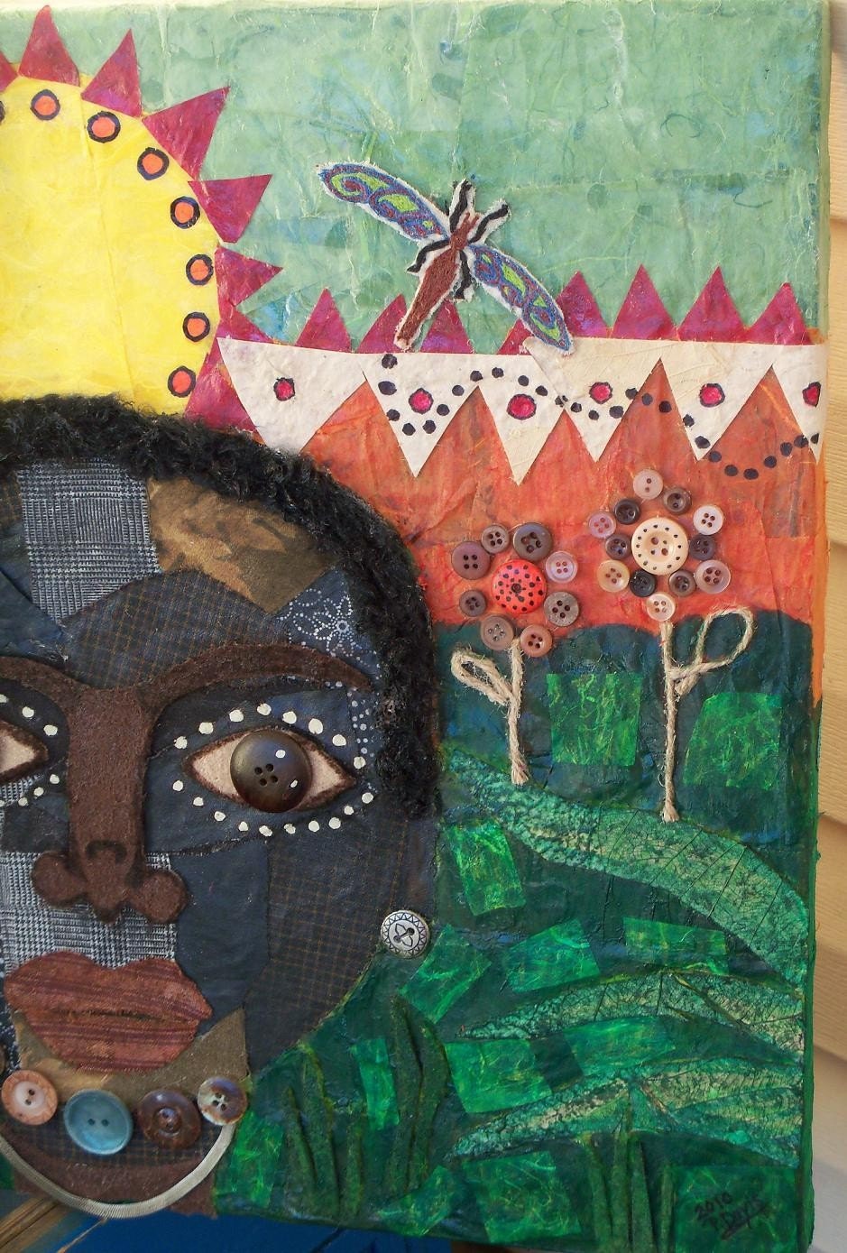 Haitian Woman In The Sun