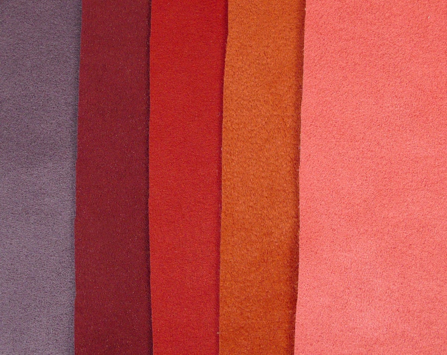 pink suede fabric
