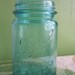Blue Mason Ball Pint Jar Upcycled Soap Dispenser