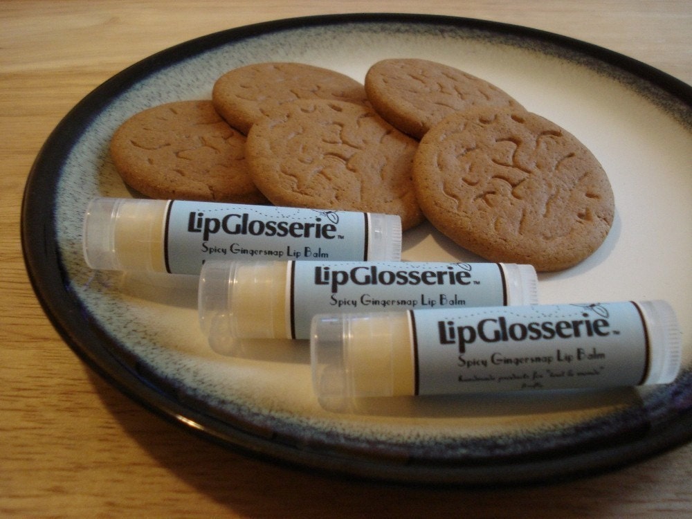 Vegan Lip Balm - Gingersnap - Handmade