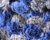 As Seen in Bridal Guide Magazine Paper Flowers, Wedding Handmade 300 2 1/2 inch open flowers in the color of your choice