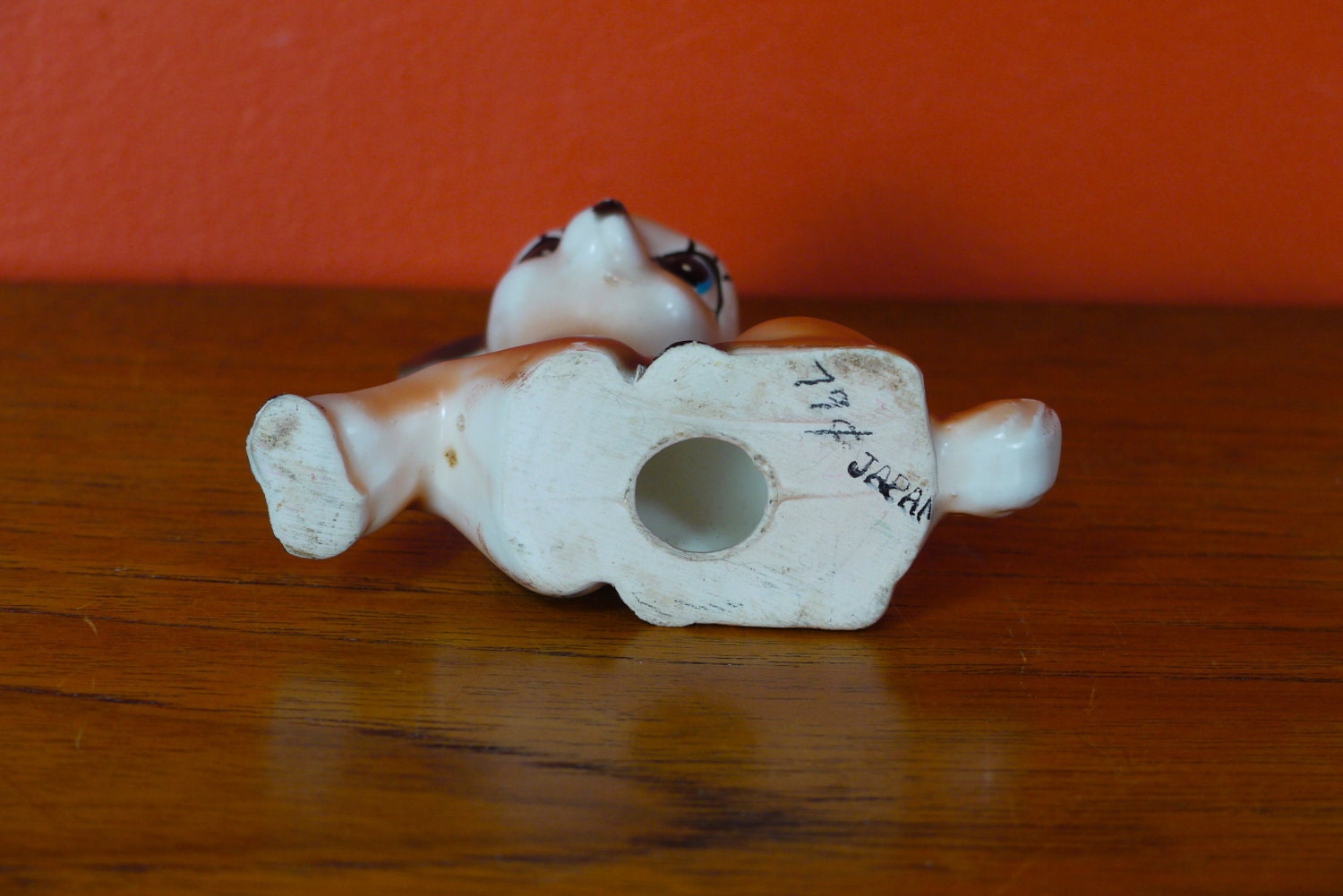 Vintage Big Eye Deer Figurine Japan 1950s